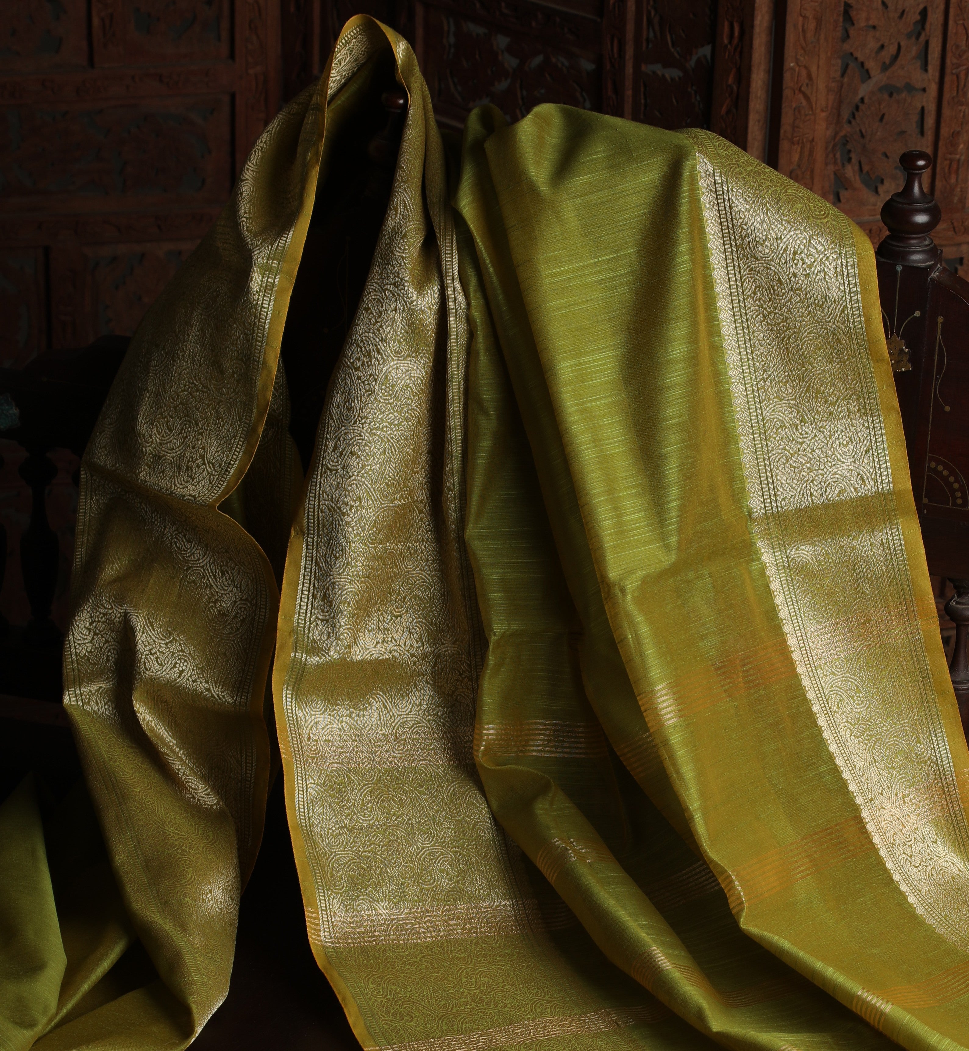 Zari Work Saree