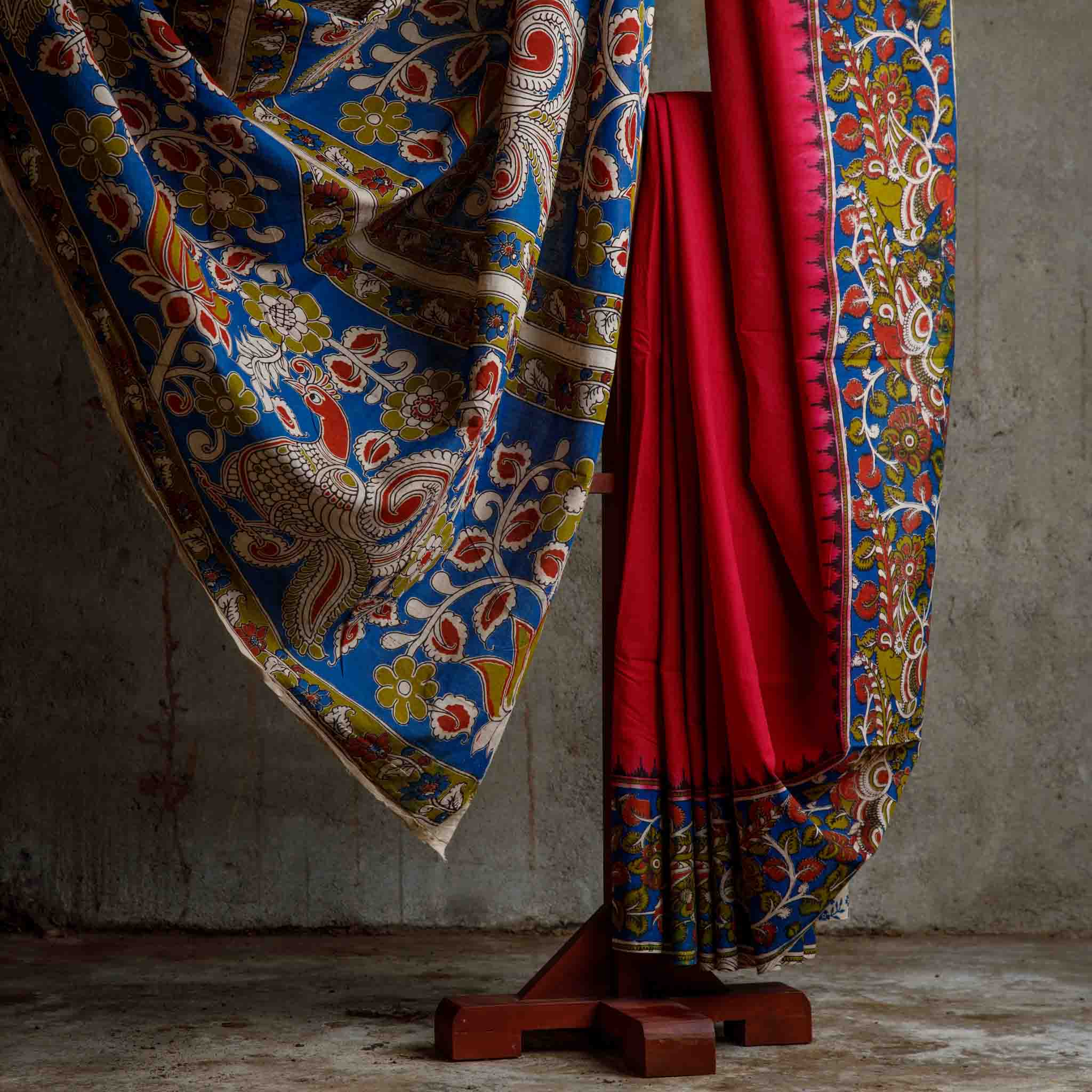 Kalamkari Cotton Saree