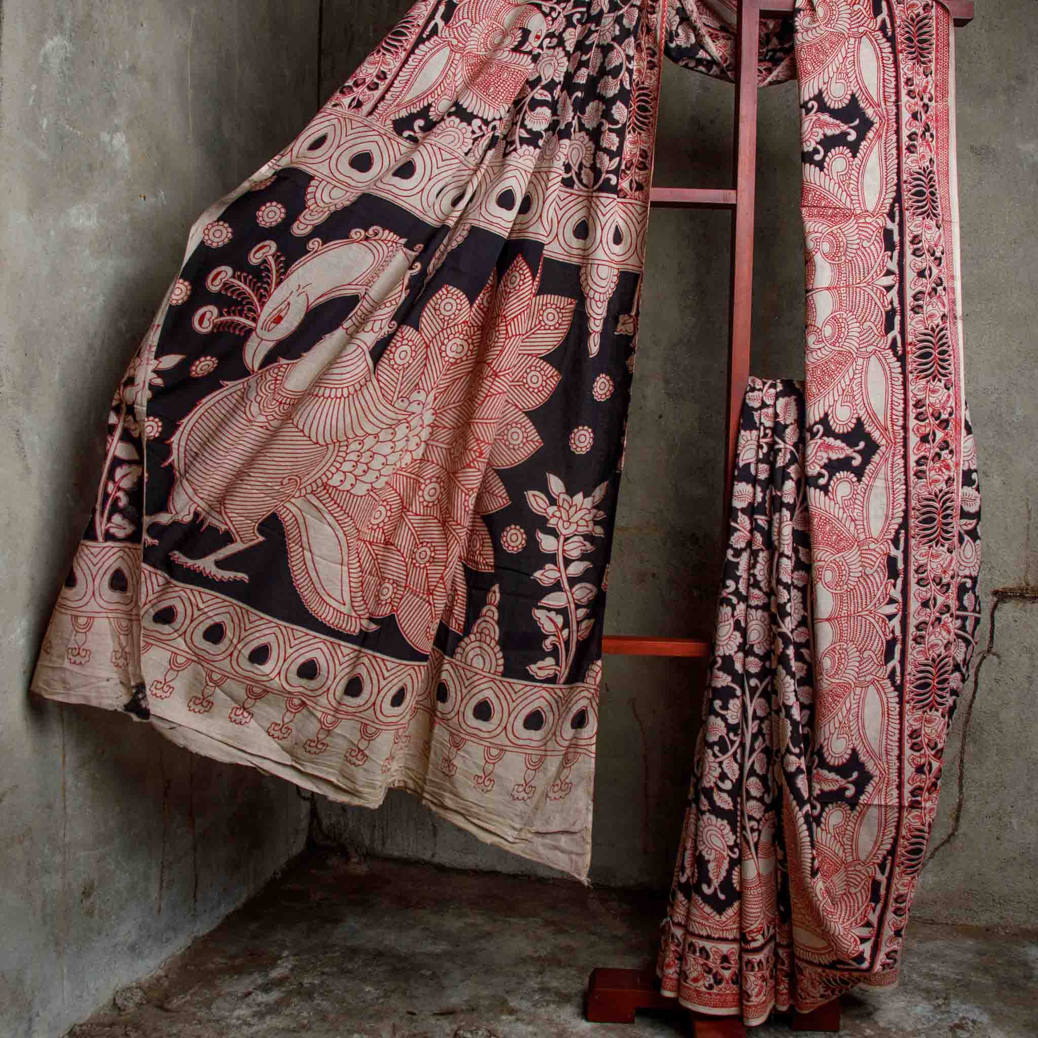 Kalamkari Saree