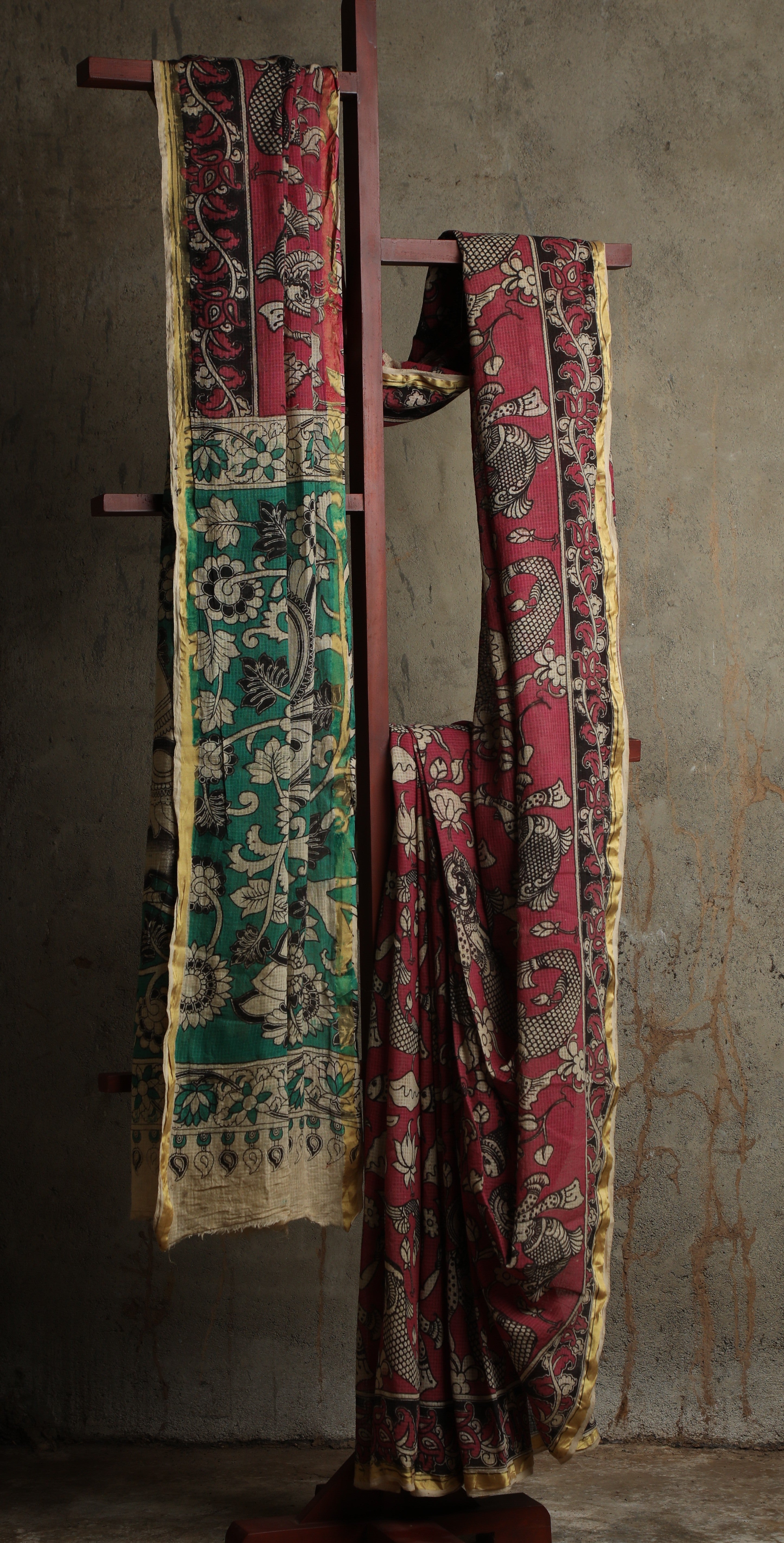 Kalamkari Kota Saree