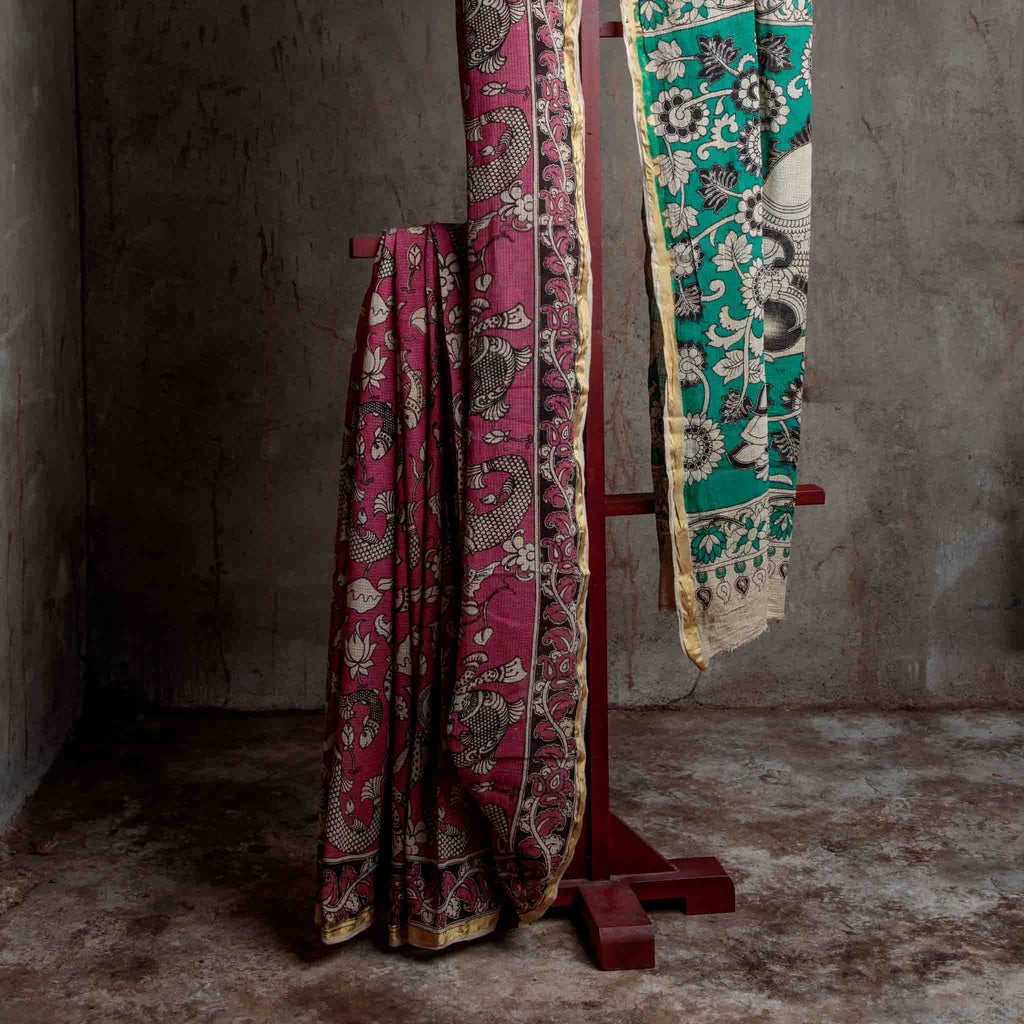 Kalamkari Kota Saree