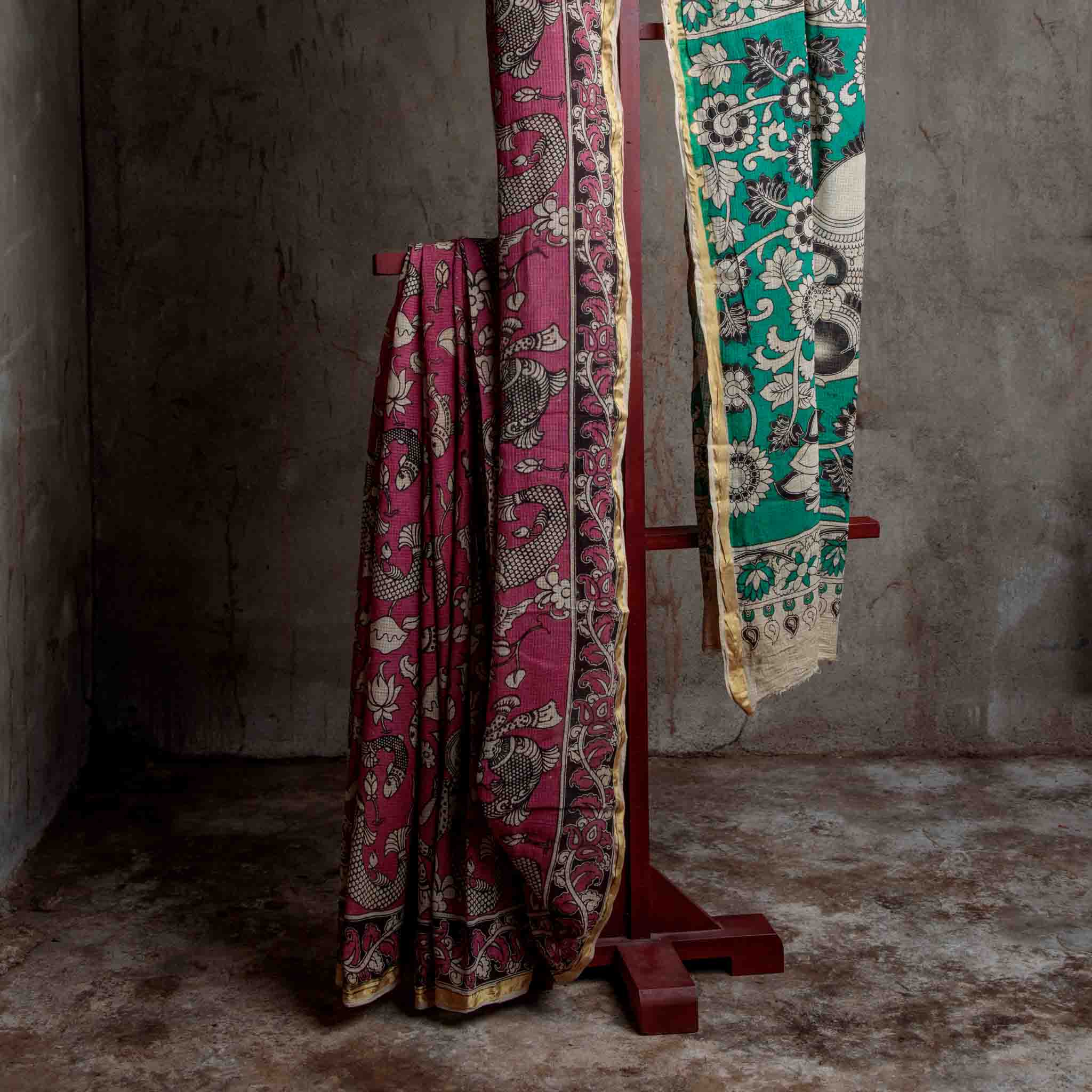 Kalamkari Kota Saree