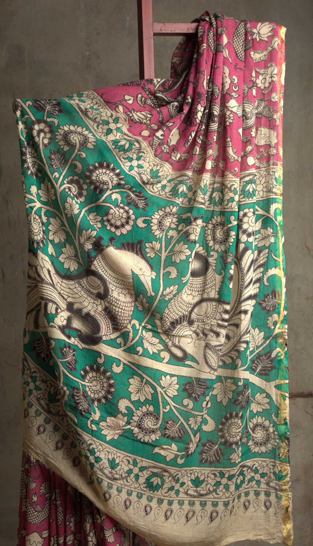 Kalamkari Kota Saree