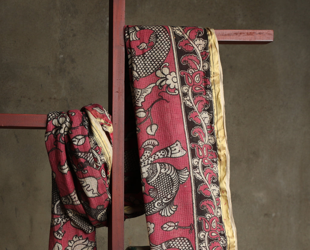 Kalamkari Kota Saree