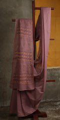 Chikkankari Shadow-work saree
