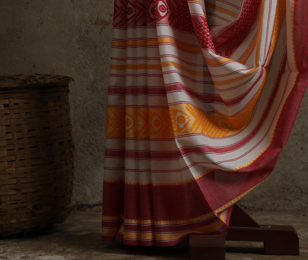 Fish Motif Saree