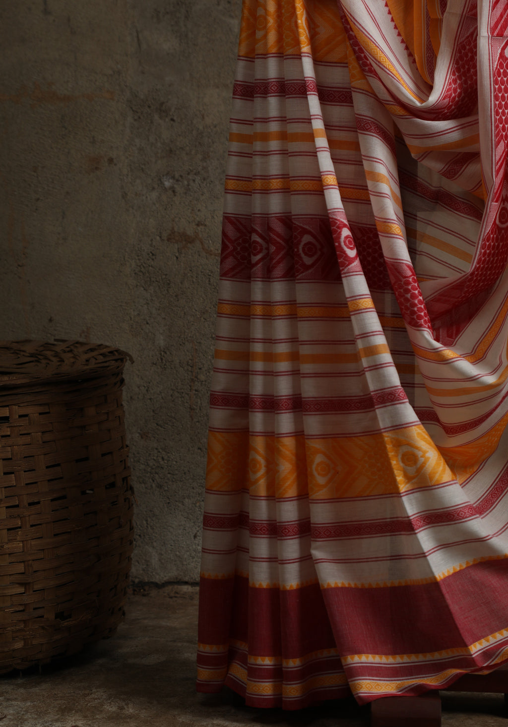 Fish Motif Saree