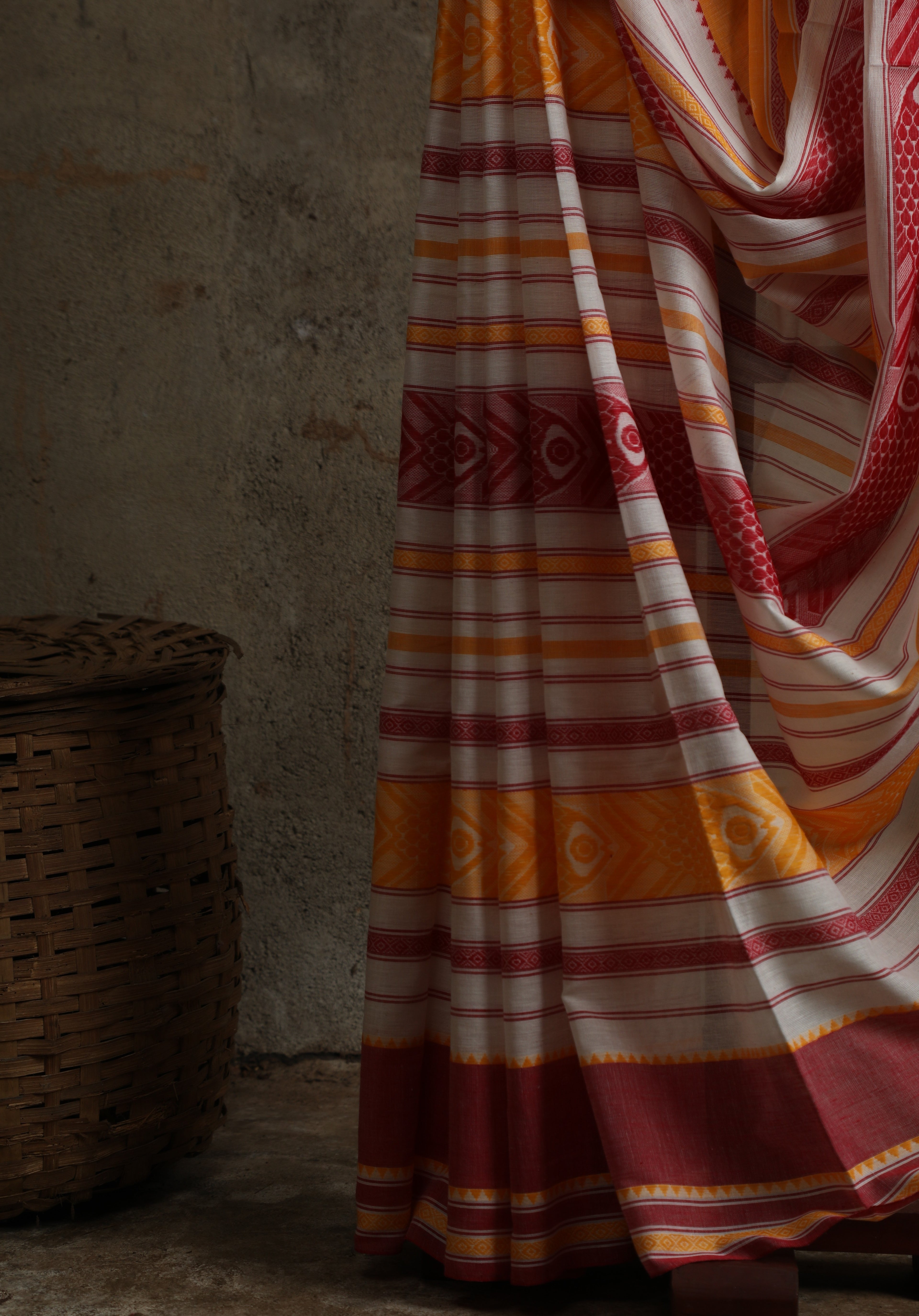 Fish Motif Saree