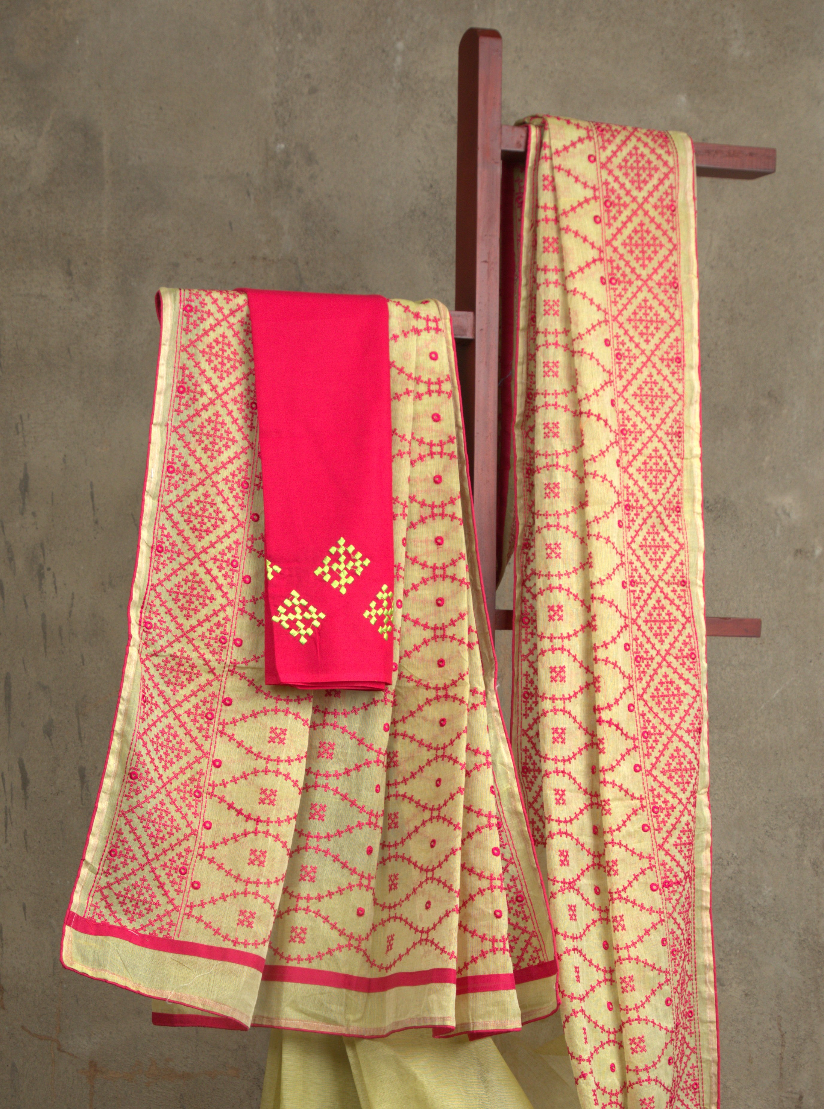 Chikankari - Geometric Patterns