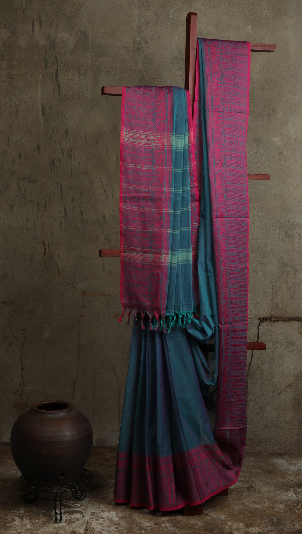 Kanchi Cotton Saree