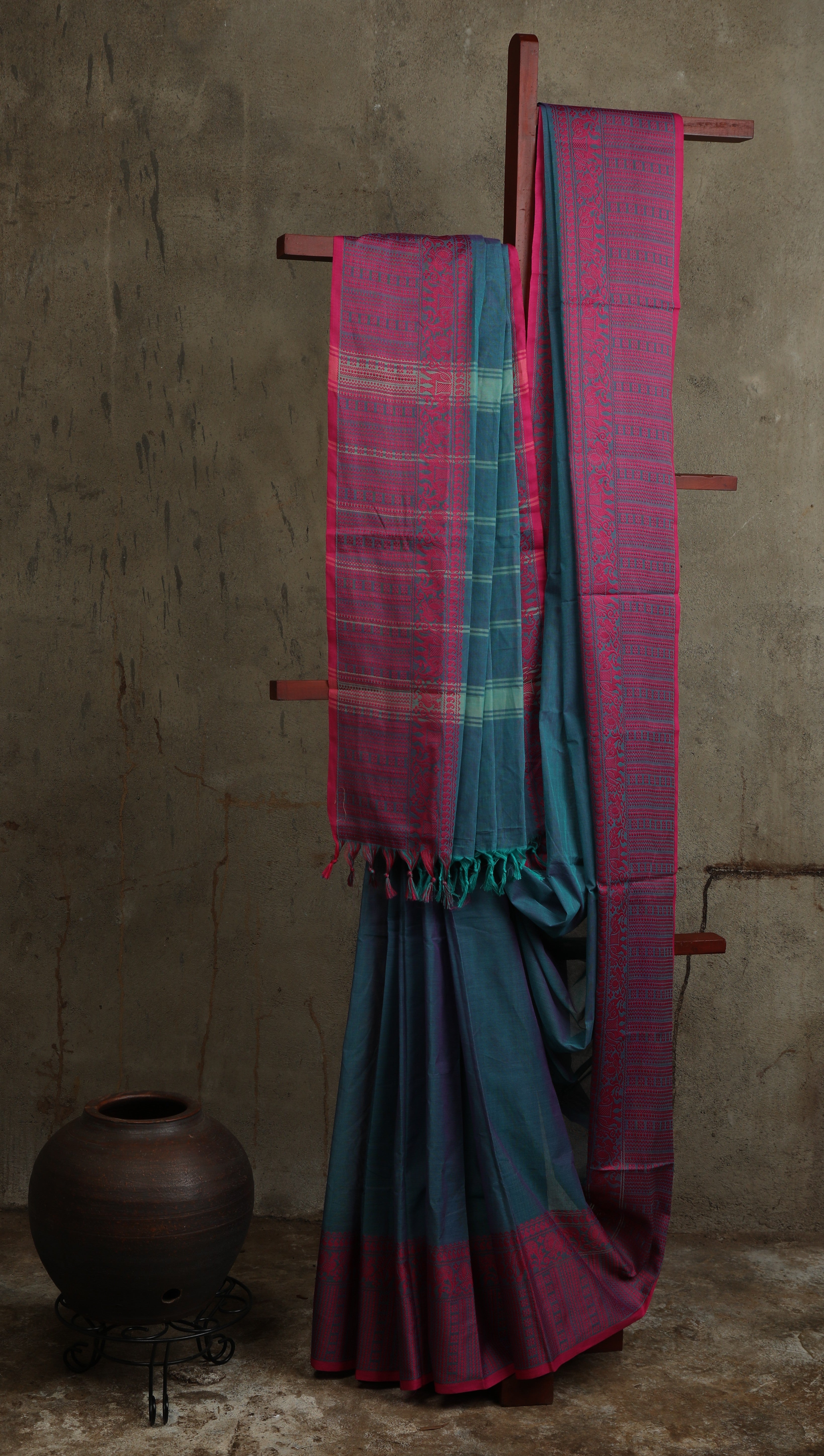 Kanchi Cotton Saree
