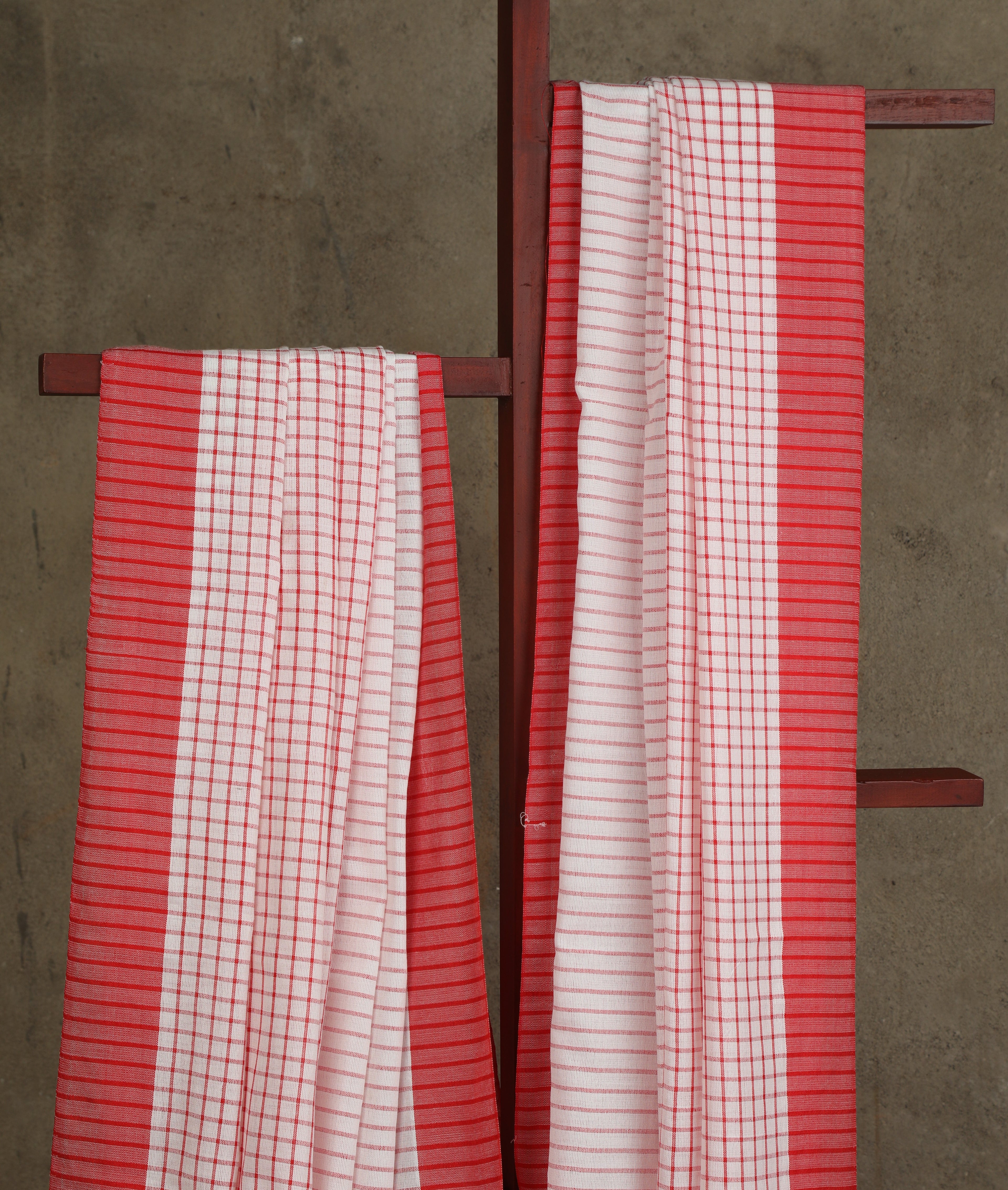 Bengal Cotton Saree (check)