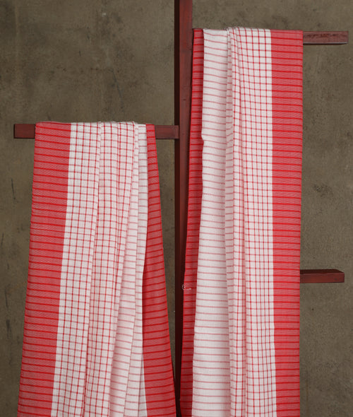 Bengal Cotton Saree (check)