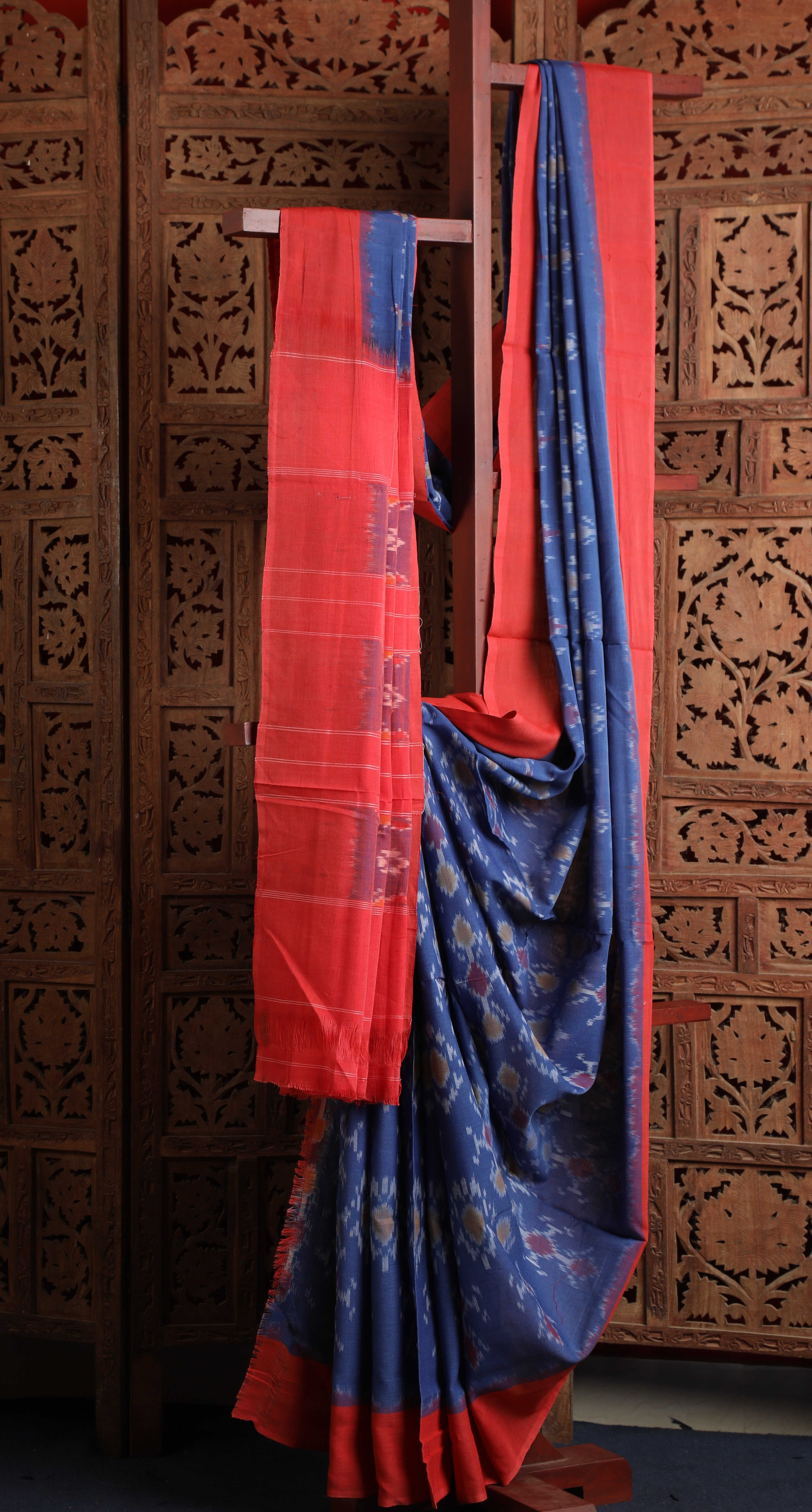 Ikat Cotton Saree