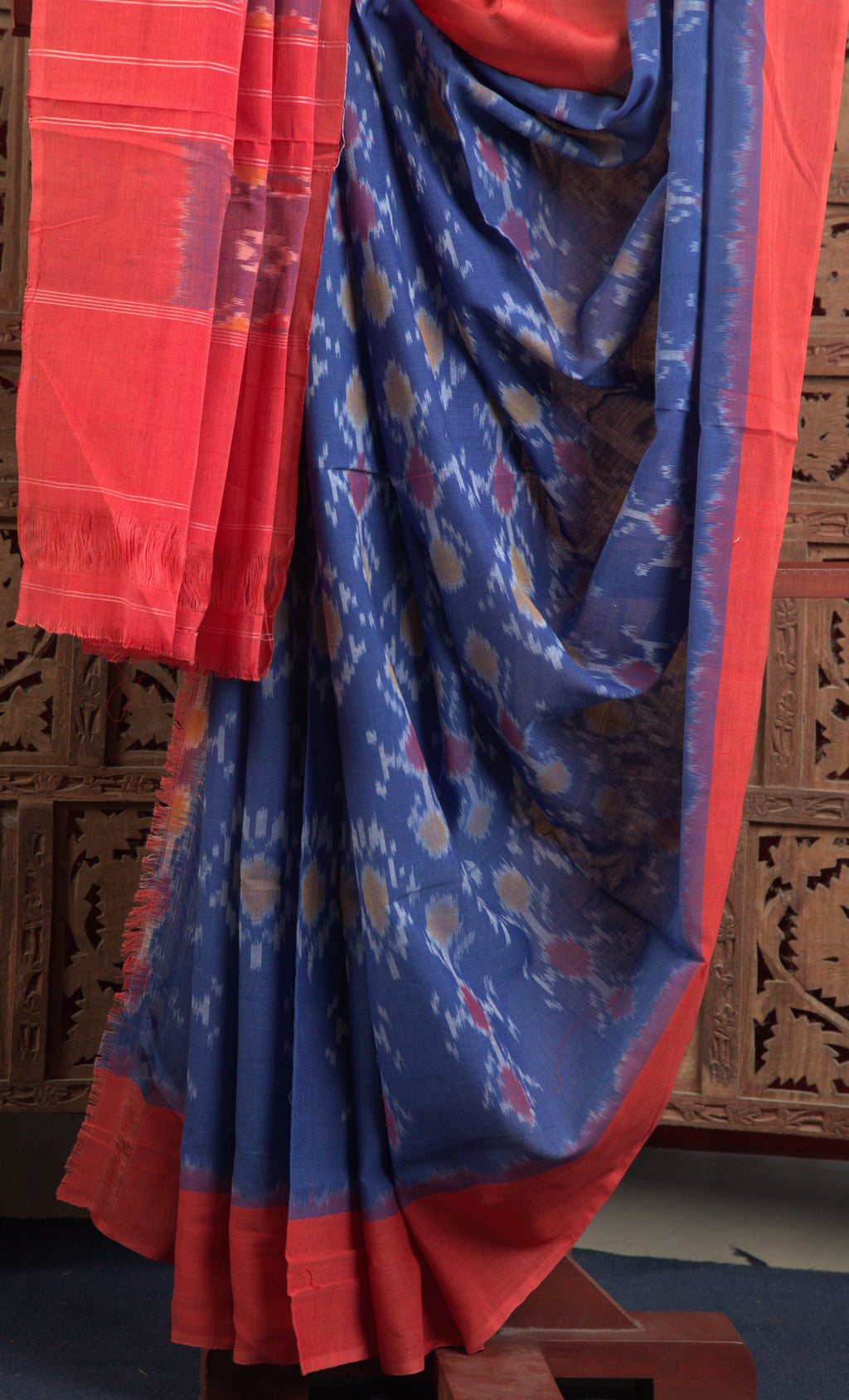 Ikat Cotton Saree