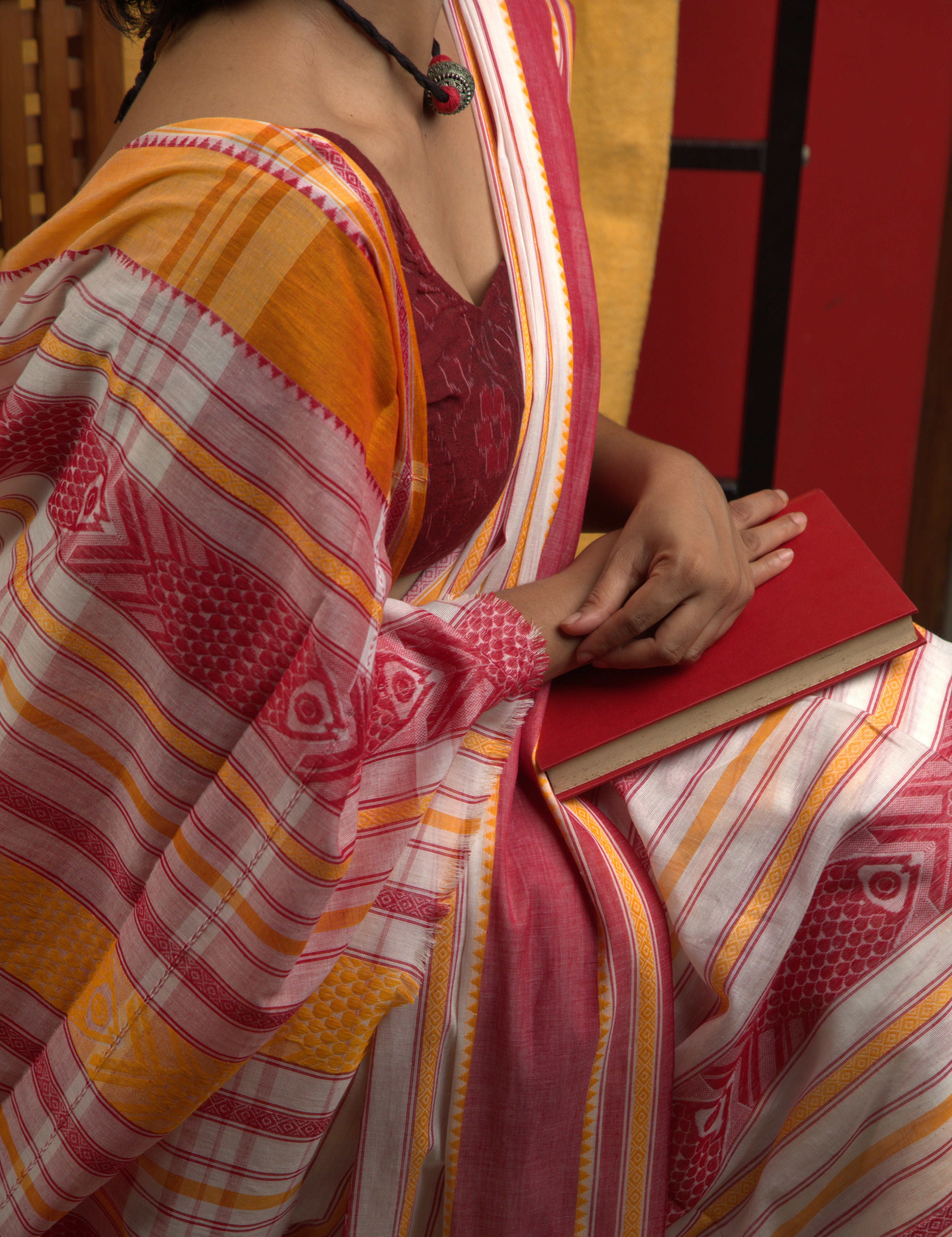 Fish Motif Saree
